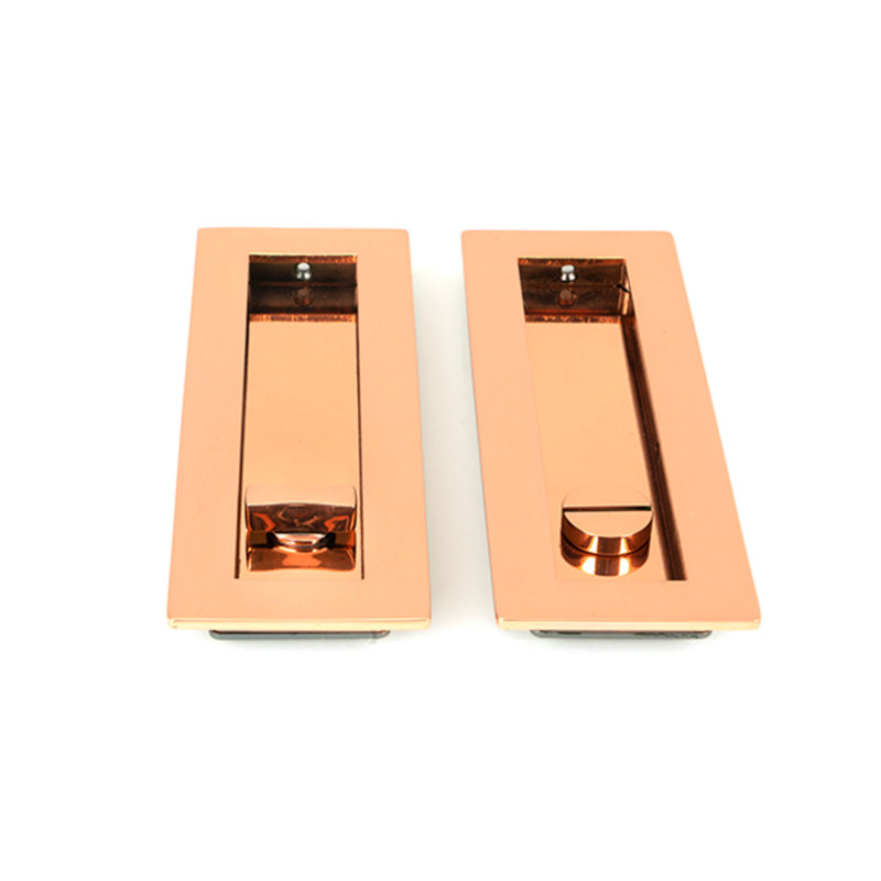 Door accessory, 17.5cm H x 6cm W x 1.3cm D, Polished Bronze