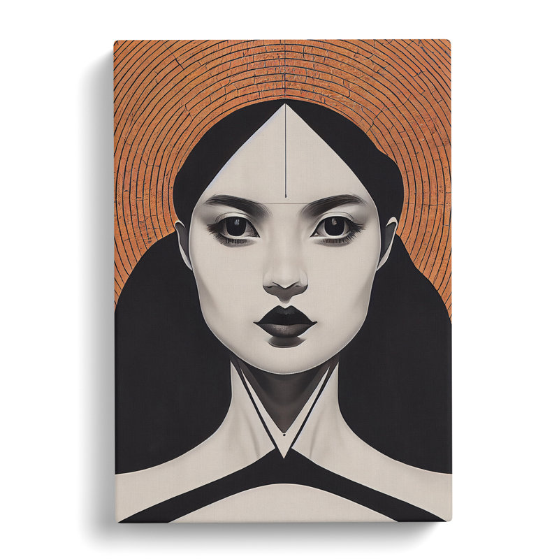 A Magnetic Woman - Wrapped Canvas, 76cm H x 50cm W x 3cm D