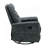 Gray Swivel Gliding Recliner-1002914692
