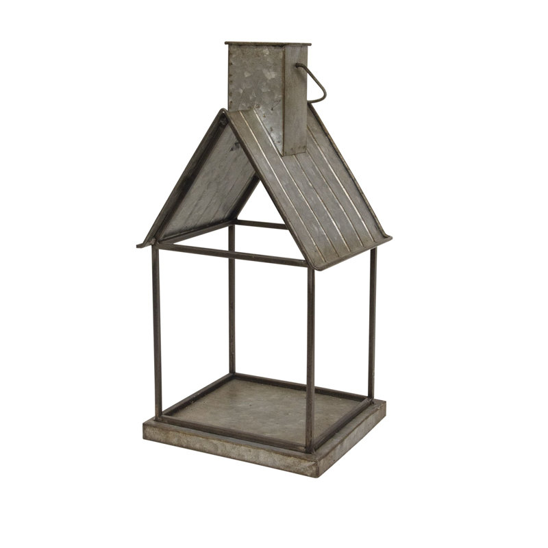 14.25'' H Metal Tabletop Lantern