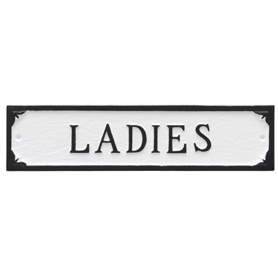 Weather Resistant Metal Garden Plaque