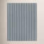 Striped Area Rug in Gray/Beige-1608644001