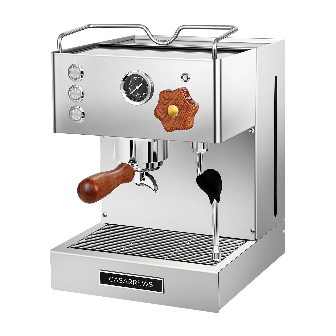 Casabrews CASABREWS Vintage 15Bar SemiAutomatic Espresso Machine with