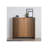 Oak Large Capacity Shoe Cabinet 20 Pair Shoe Storage Cabinet