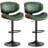 Jaquela Swivel Bar Stool of 1/2, Counter Height Bar Stools with Back and Footrest, Adjustable Counter Stools 24" to 33", Faux Leather Modern Stools for Kitchen Island-1582365123-1568819707