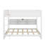Queen Over Queen Bunk Bed With Cabinets And USB-968895409