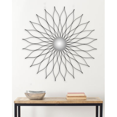 Metal Flat Wall Mirror