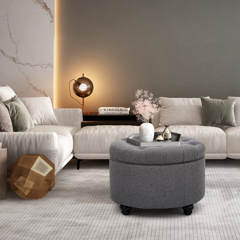 Mahit Upholstered Ottoman