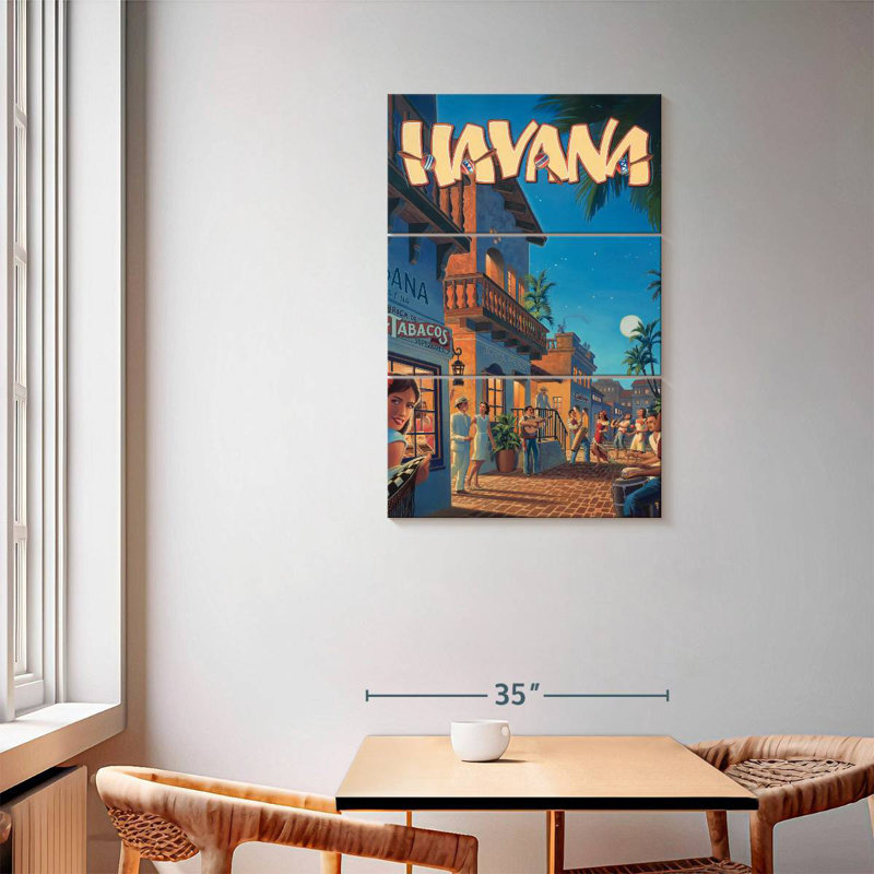 Havana II, 57" H x 36" W