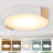 Modern Simply Design Energy-Saving Circle LED Flush Mount Ceiling Light Fixture For Kitchen, Bedroom, Foyer, Hallway, Laundry Room