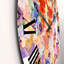 Horloge murale moderne Vibrant Wild Spring Leaves and Wildflowers VI-60187616