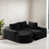 Chenille noir