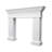 Monolith Decorative Fireplace Mantel-64289288