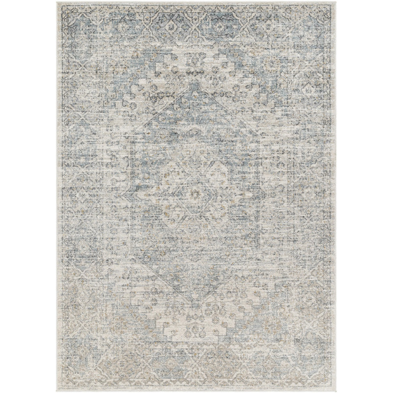 Oriental Indoor Rug, Rectangle 5'3" x 7'
