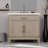 Single Bath Vanity with Cultured Marble Top-1062752162
