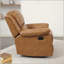Fauteuil inclinable et oscillant en cuir Charlotte