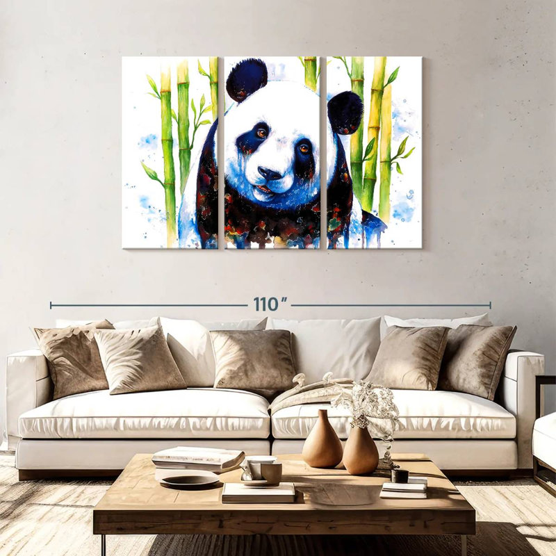 Blue Ashes, 48" H x 74" W