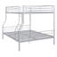 Lit double superposé au-dessus de grand lit double en métal-1326545930