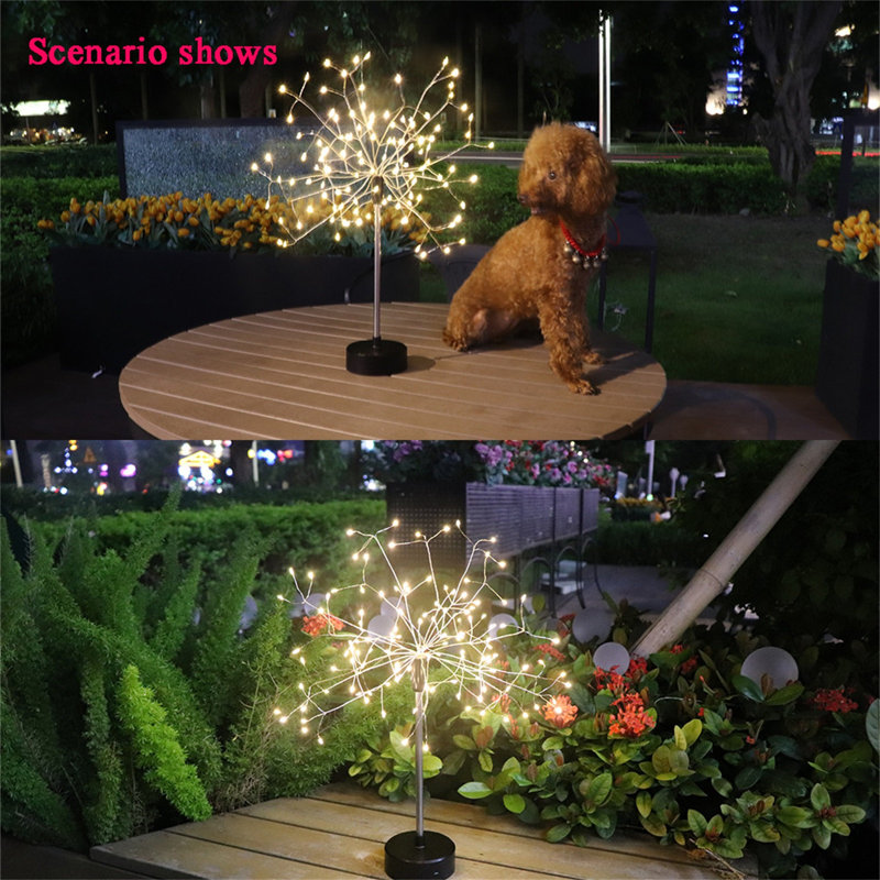 120 LED Room Flowering Night Light Warm White Light