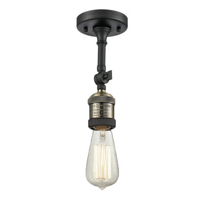 Arguelles Glass Semi Flush Mount