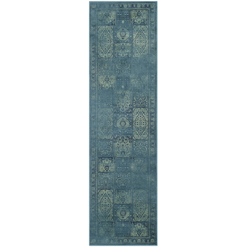 Ellsbury Oriental Looped / Hooked Area Rug, Runner 66 x 244 cm
