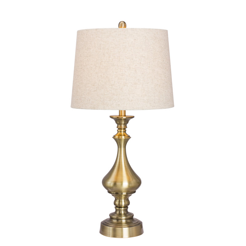 Lampe de table 30,5 po Biel, Laiton antique