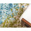 Tapis abstrait bleu / vert / brun Rizer-138280250