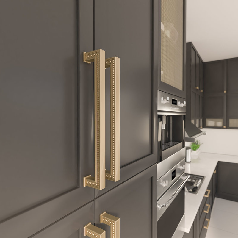 Poignée en métal 12 5/8 po Inspiration Transitional, Bronze champagne