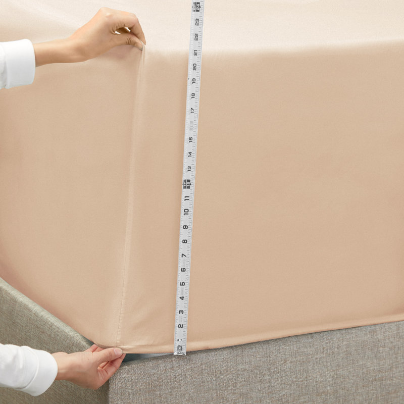 Ensemble de draps luxueux en microfibre, Taupe sable, Simple TG