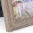 Ruthilde Light Gray Wood Picture Frame - Set of 4 with Mat