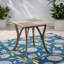 TABLE 31,5W CARRÉE EN BOIS