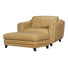 Chaise fixe et demie avec repose-pieds
