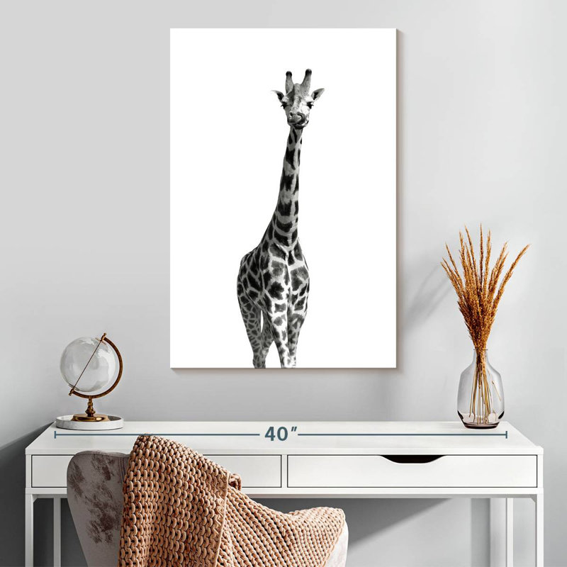 Brampt Long Necked Giraffe, 30" H x 20" W