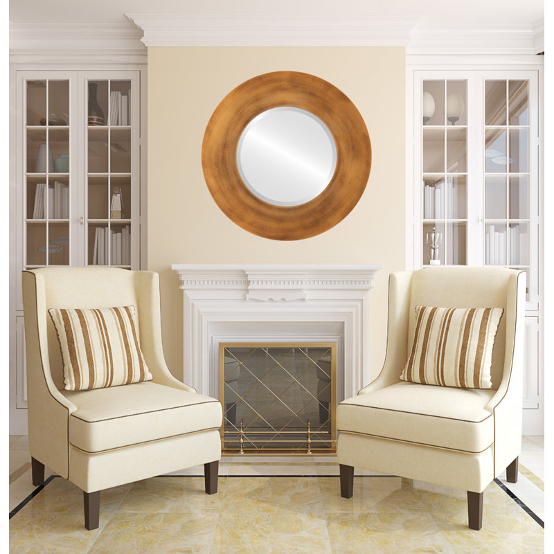 Rubinstein Round Mirror, 21" x 21"