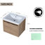 Ensemble de meuble-lavabo simple 24 po avec plateau en résine Blunham-652074058-671085540