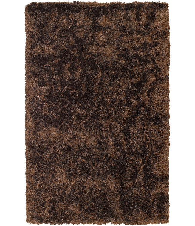 Tapis brun foncé Cobhan