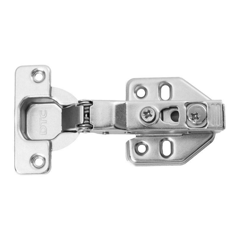 10pcs 110 Degree Soft Close Half Overlay Cabinet Door Hinges