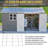 12x10 FT Outdoor Storage Shed