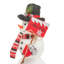 Blanc bonhomme de neige majestueux
