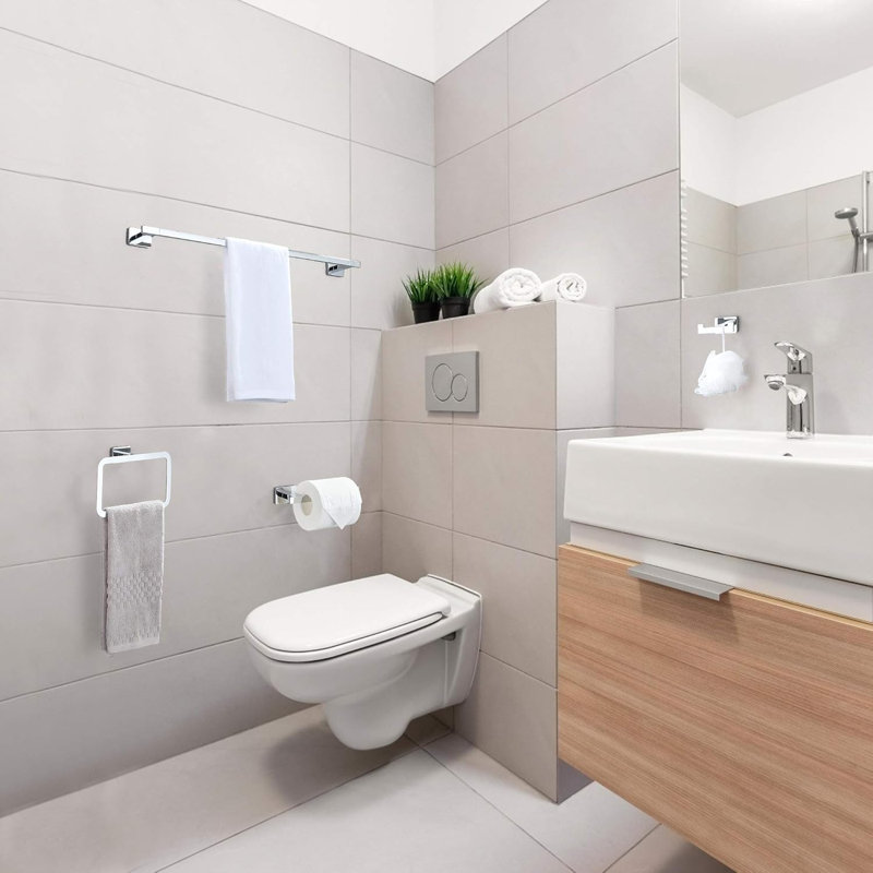 63cm Wall Mounted Required Towel Bar