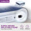 Matelas gonflable bleu Balconera avec coussin intégré-99071552