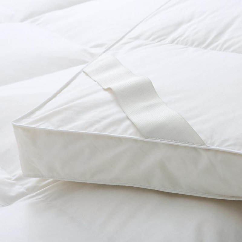 Synthetic Microfibre Hollowfibre 10cm Deep Mattress Topper, Three Quarter