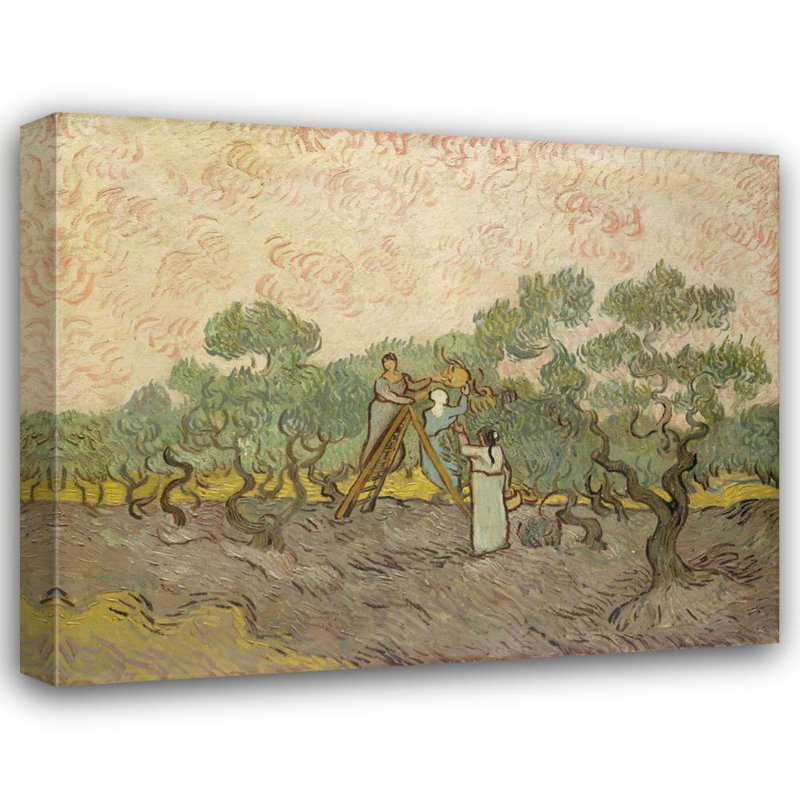 The Olive Orchard, 19" H x 24" W