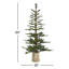 Sapin de Noël artificiel vert 5 pi avec 150 lumières blanches