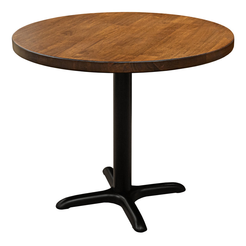 Table ronde 36 po Riley, Brun