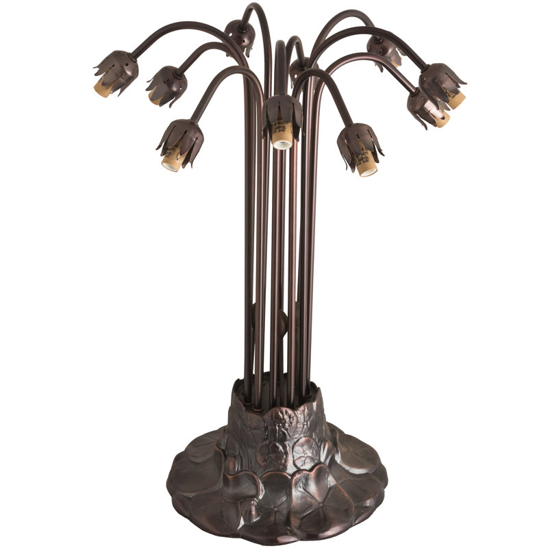 Table Lamp, Yellow and Green