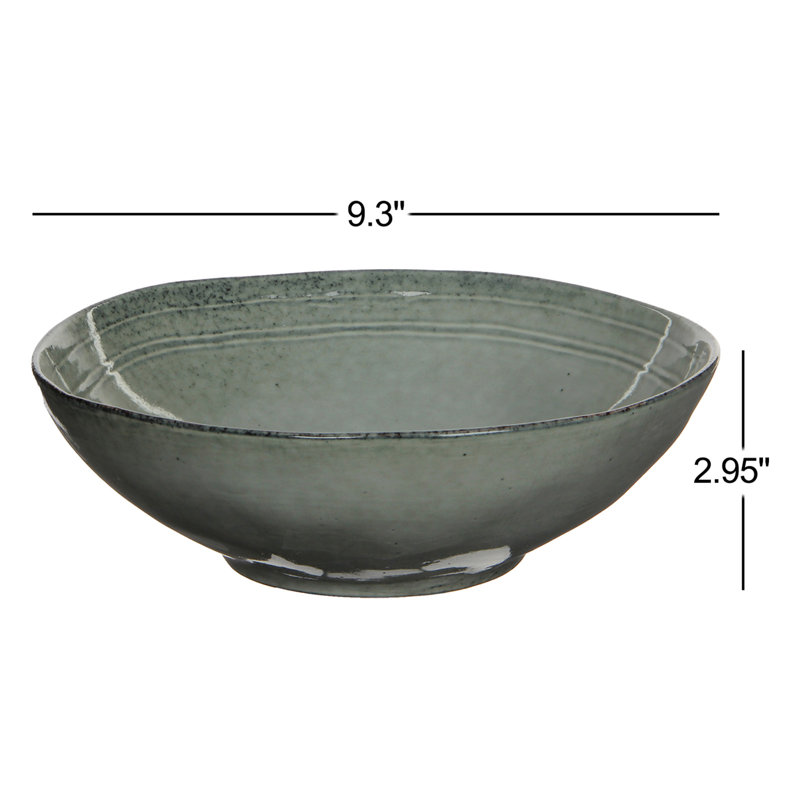 Meza Dining Bowl, Gray
