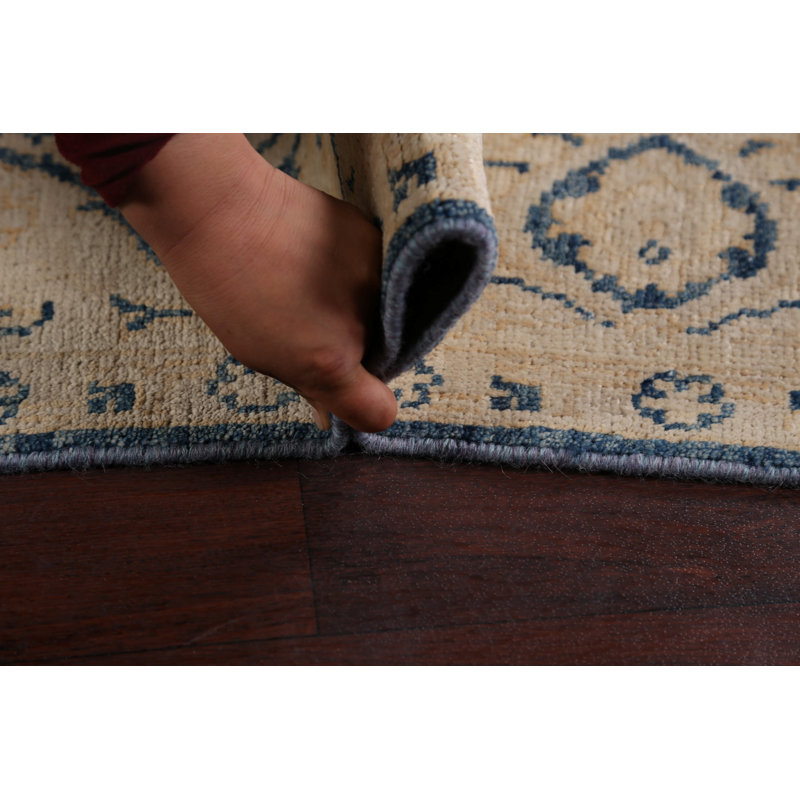 One-of-a-Kind 7'9" X 9'8" New Age Wool Area Rug in