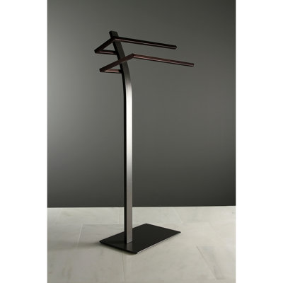 Kingston Brass Edenscape Freestanding Dual Towel Rack