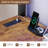 Bunk Bed with Desk and Storage Hall Tree & 5 Drawers-643917708